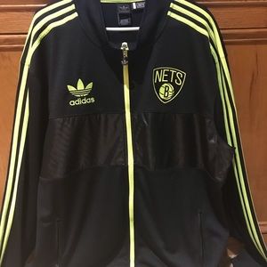 Brooklyn Nets Adidas basketball Jacket
